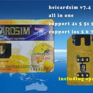 Sim ghép Heicard 7.4 unlock iPhone